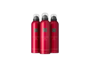 The Ritual of Ayurveda Shower Foam Value Pack multi-buy pack 3 x shower foam